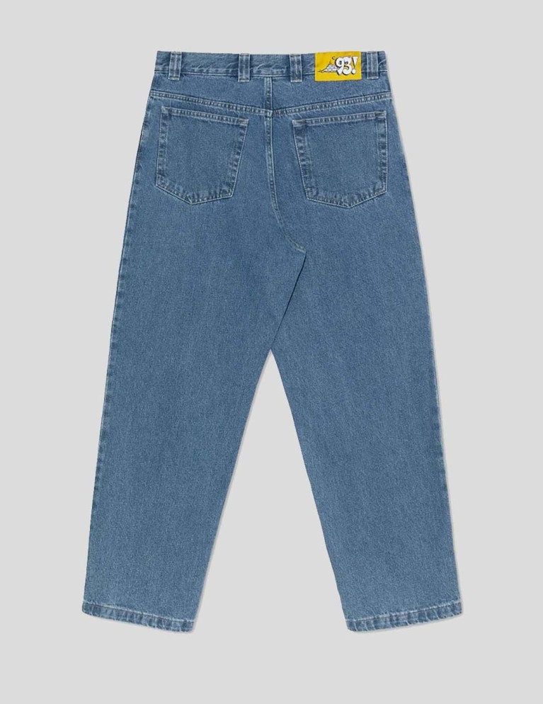 Pantaloni POLAR SKATE CO 93! denim mid blue